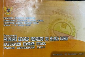 PERBUP PENJABARAN APBD TAHUN 2020