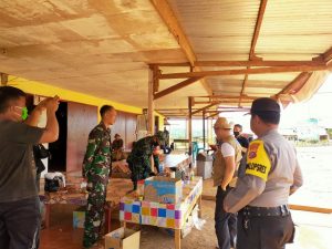 Peduli Penanganan Covid-19 Bupati Konut Terus Melakukan Monitoring disemua Pos Penjagaan.