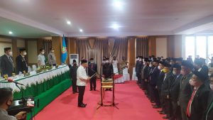 Bupati Ruksamin Lantik Sejumlah Pejabat  Eselon II dan III Pemda Konut