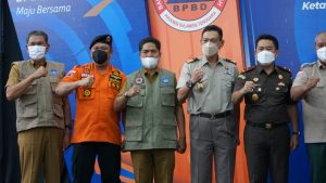 RAKOR PENATAAN SISTEM DASAR PENANGGULAN BENCANA PROVINSI DI HADIRI GUBERNUR DAN BUPATI KONAWE UTARA