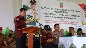 HASIL MUSREMBANG LANGGIKIMA WAKIL BUPATI KONUT : “GUNAKAN DANA CSR TAMBANG YANG BEROPERASI DI LANGGIKIMA UNTUK PEMERATAAN PEMBANGUNAN DAN KESEJAHTERAAN MASYARAKAT”