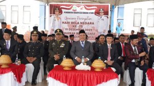 PIMPIN UPACARA BELA NEGARA, BUPATI KONAWE UTARA : KOBARKAN BELA NEGARA UNTUK INDONESIA MAJU