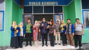 JELANG MONEV PENILAIAN IKIP TAHUN 2024, KI SULTRA SAMBANGI DISKOMINFO KONUT
