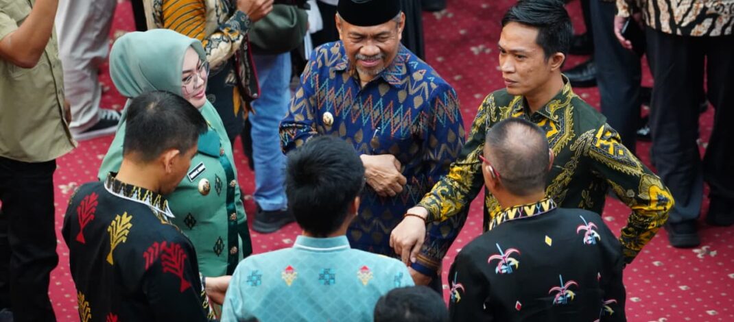 BUPATI KONAWE UTARA TEGASKAN KOMITMEN CEGAH KORUPSI, HADIRI RAKOR PEMBERANTASAN TIPIKOR se-SULTRA