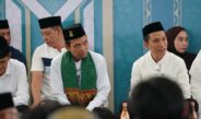 RIBUAN JAMAAH PADATI MESJID AS-SALAM DALAM KEGIATAN TABLIGH AKBAR YANG DI HADIRI USTAD ABDUL SOMAD