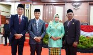 Mewakili Bupati Ikbar, Wakil Bupati Konut Hadiri Rapat Paripurna HUT Sultra ke-62 di DPRD Provinsi