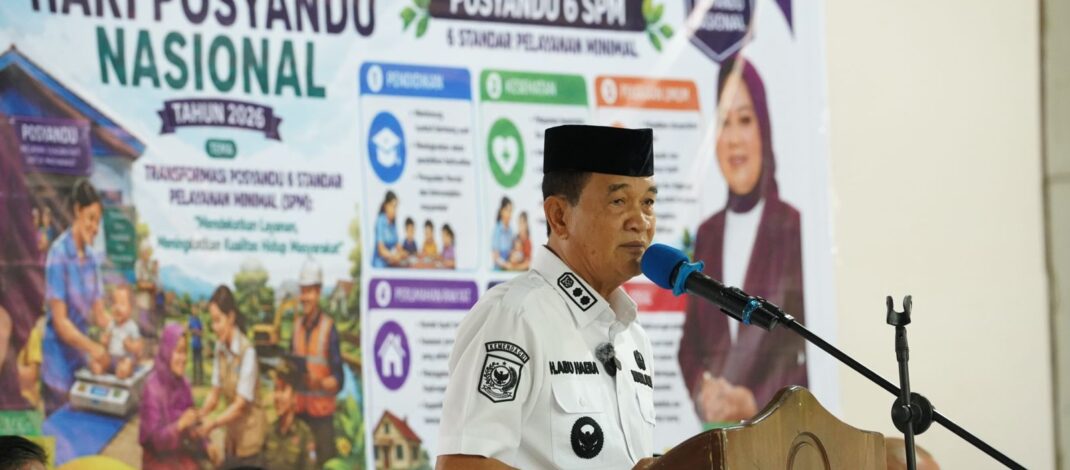 RESMIKAN HARI POSYANDU 2026, PEMKAB KONUT OPTIMALKAN 6 STANDAR PELAYANAN MINIMAL UNTUK KESEJAHTERAAN WARGA