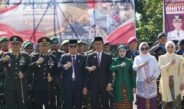 HADIRI UPACARA HUT KE 80 POLRI, BUPATI KONAWE UTARA PERKUAT SINERGI MEMBANGUN KONAWE UTARA