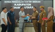 PEMKAB KONAWE UTARA DAN DPRD PERKUAT SINERGI BAHAS RAPERDA PERTANGGUNGJAWABAN PELAKSANAAN APBD TAHUN 2025