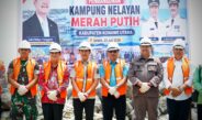Peletakan Batu Pertama Kampung Nelayan Merah Putih, Bupati Konawe Utara Tegaskan Komitmen Bangun Masa Depan Masyarakat Pesisir