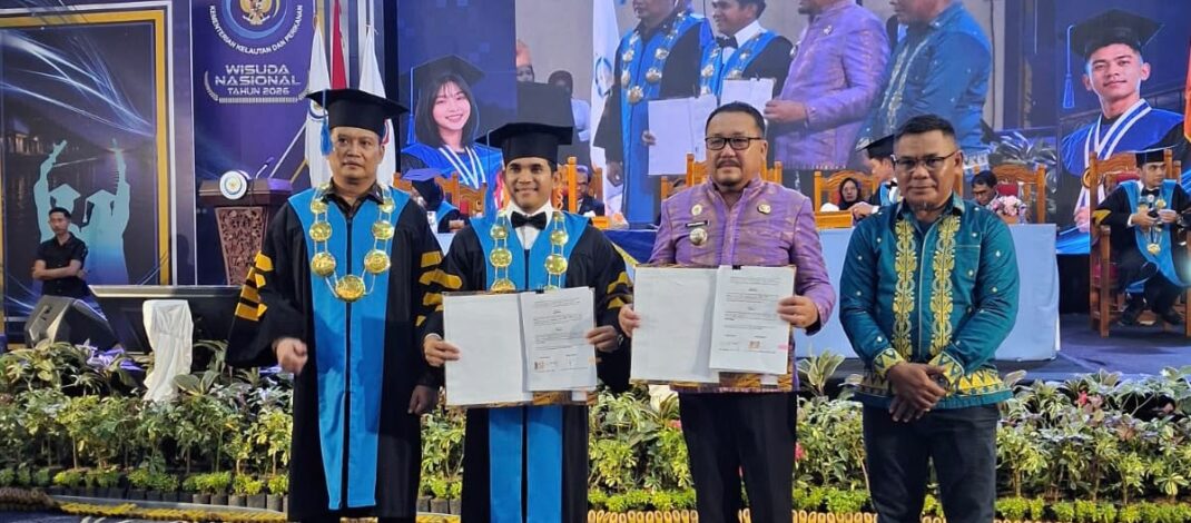 19 PUTRA DAERAH WISUDA, PEMDA KONAWE UTARA HADIRI WISUDA NASIONAL KKP 2026 DI JEMBRANA BALI