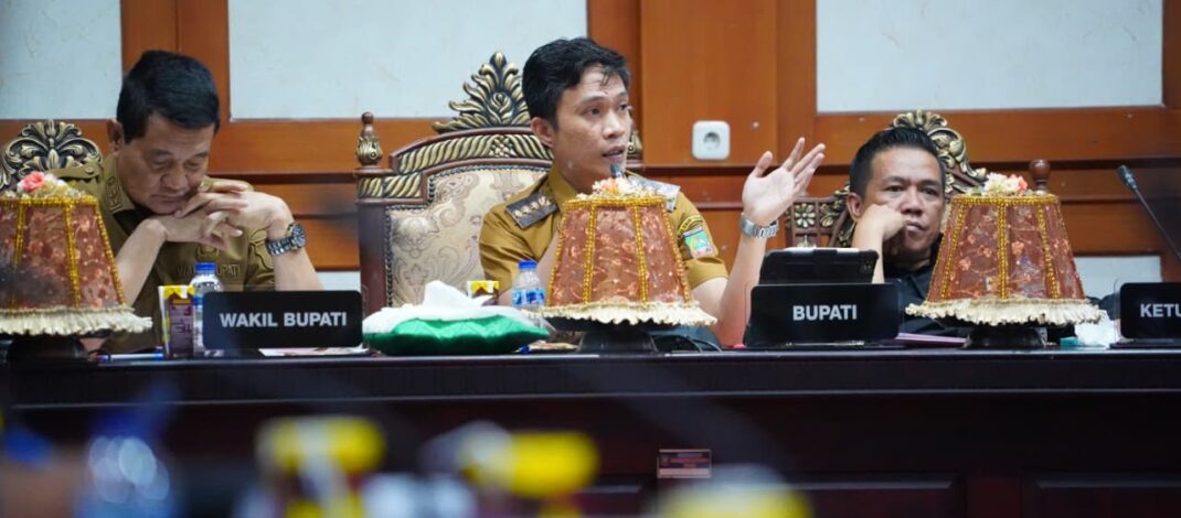 GELAR RAKOR PENINGKATAN JALAN, PEMKAB KONUT DORONG PERUSAHAAN TAMBANG JADI MITRA PEMBANGUNAN