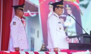 PEMDA KONAWE UTARA GELAR UPACARA PENURUNAN BENDERA HUT KE -81 KEMERDEKAAN RI