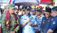 BUPATI H. IKBAR APRESIASI SINERGI TNI DAN PT ANTAM DALAM PEMBANGUNAN JEMBATAN PERINTIS GARUDA DI KONAWE UTARA